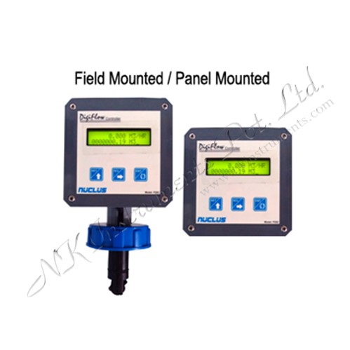 Water Flow Totalizer and Flow Rate Meter with Digital LCD Display